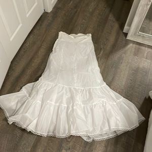 David’s Bridal Fit and Flare slip